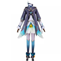 Halloweez Firefly Cosplay Costume - Honkai Star Rail Divine Crown Women's Halloween Party Dress - Halloweez
