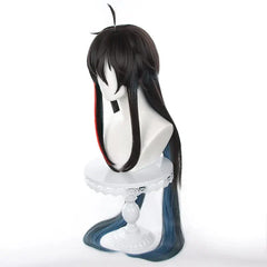 Halloweez Imbibitor Lunae DanHeng Cosplay Wig - 105cm Long Mixed Color Heat Resistant Perucas Synthetic Hair - Halloweez