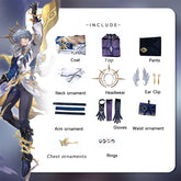 Halloweez Order Sunday Cosplay Costume - Honkai Star Rail Character Outfit for Halloween & Carnival - Halloweez