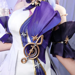 Halloweez Robin Cosplay Costume - Honkai Star Rail Inspired Idol Singer Dress for Women's Halloween Party - Halloweez