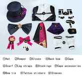 Halloweez Cosplay Costume - Genshin Impact Twins Lyney Magic Hat Trick Uniform for Women - Halloweez