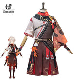Halloweez Kaedehara Kazuha Cosplay Costume - Premium Genshin Impact Kiryu Kazuha Outfit for Men - Halloweez