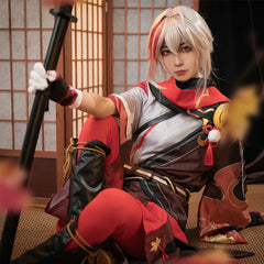Halloweez Kaedehara Kazuha Cosplay Costume - Premium Genshin Impact Kiryu Kazuha Outfit for Men - Halloweez