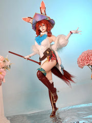 Halloweez Aurora Cosplay Costume - The Witch Between Worlds for Women with Hat - Halloweez