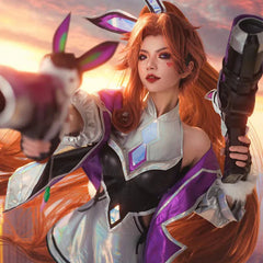 Halloweez Miss Fortune Cosplay Costume - Game LOL Cosplay Costume Sexy Women Dress Full Set New Skin - Halloweez