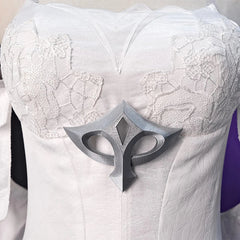 Embrace the Enchantress with Halloweez Crystal Rose Sona Cosplay Costume - Halloweez