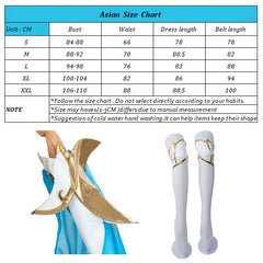 Halloweez Immortal Irelia Cosplay Costume for Women with Divine Sword Halloween Outfit and Headwear - Halloweez