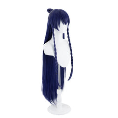 Halloweez Irelia Cosplay Wig - 100cm Long Blue Synthetic Heat Resistant Wig for Women - Halloweez