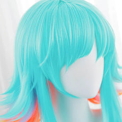 Halloweez Neeko Cosplay Wig - 35-40cm Mixed Color Synthetic Hair for Women - Halloweez