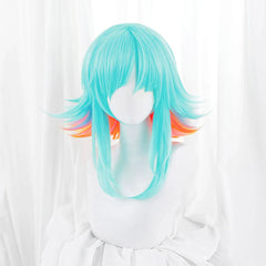 Halloweez Neeko Cosplay Wig - 35-40cm Mixed Color Synthetic Hair for Women - Halloweez