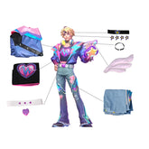 Halloweez Ezreal Cosplay Costume - New LOL Valentine's Day Skin for Men - Halloweez