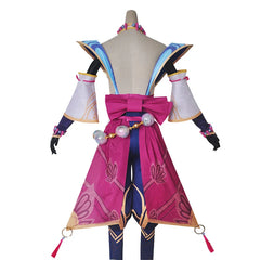 Halloweez Spirit Blossom Syndra Cosplay Costume - Women's Kimono Dress Full Set - Halloweez