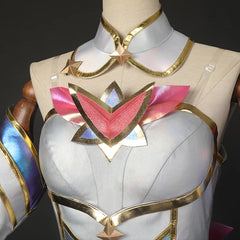 Halloweez Star Guardian Kaisa Cosplay Costume - Premium League of Legends Kaisa Outfit with Headwear - Halloweez