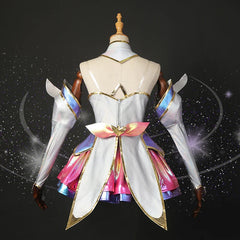 Halloweez Star Guardian Kaisa Cosplay Costume - Premium League of Legends Kaisa Outfit with Headwear - Halloweez