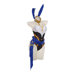 New Original Halloweez Layla Bunny Girl Costume - Sexy Exotic Dancer Jumpsuit Full Set - Halloweez