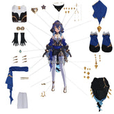 Halloweez Layla Cosplay Costume - Genshin Impact Women's Exotic Dancer Halloween Costume Full Set - Halloweez