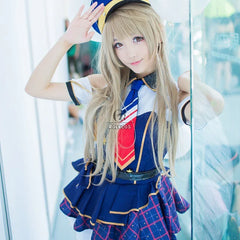 Halloweez Kotori Minami Cosplay Costume - Anime Love Live Lolita Minami Policewoman Outfit for Women - Halloweez