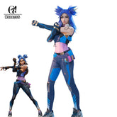 Stunning Halloweez Neon Cosplay Costume - Blue Valorant Women's Combat Uniform for Halloween Parties - Halloweez