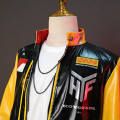 Exclusive Halloweez Genshin Impact Pyro Dulic Cosplay Costume with Helmet for Women - Halloweez