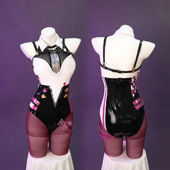 Exclusive Halloweez Kafka Cosplay Costume - Honkai Star Rail Racing Suit for Women - Halloweez