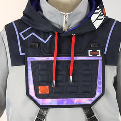 Preorder Halloweez Valorant ISO Cosplay Costume - Men's Combat Uniform for Halloween Parties - Halloweez