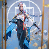 Halloweez Shenhe Cosplay Costume - Women's Sexy Jumpsuit Outfits for Genshin Impact Fans - Halloweez