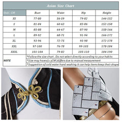 Halloweez Jinhsi Cosplay Costume - Wuthering Waves Thawborn Renewal Jinzhou Magistrate Dress for Women - Halloweez