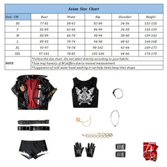 Halloweez Luciana de Montefio Cosplay Costume - The Sons of Calydon Member Outfit for Halloween Parties - Halloweez