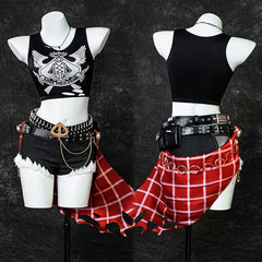 Halloweez Luciana de Montefio Cosplay Costume - The Sons of Calydon Member Outfit for Halloween Parties - Halloweez