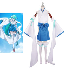 Halloweez Minakami Cosplay Magical Girl Costume For Women - Sexy & Lovely Battle Dress Uniform Suit for Halloween Party and Comic Con - Halloweez
