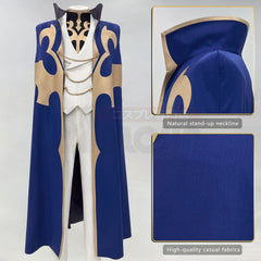 Code Geass Suzaku Kururugi Knight of Seven Cosplay Costume, Custom High-end for Halloween & Comic Con - Halloweez