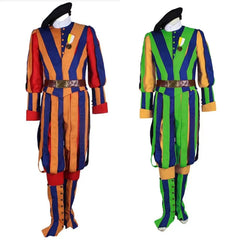 Exclusive Swiss Guard Costume - Handcrafted Medieval Soldier Cosplay Outfit | Halloweez Carnival Series - Halloweez