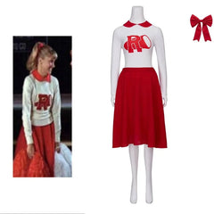 Halloweez Rydell High Cheerleader Costume - 1950s Inspired Women's Halloween Outfit - Halloweez