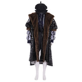Halloweez King Henry VIII Costume - Majestic Medieval Men's Suit for Cosplay, Reenactments & Halloween - Halloweez