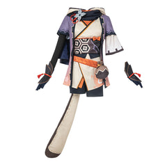 Halloweez Sayu Cosplay Costume for Women and Girls, Perfect Anime Halloween Carnival Outfit with Wig - Halloweez