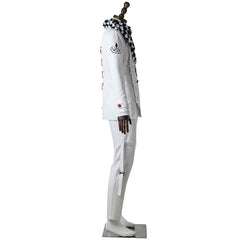 Halloweez Kokichi Oma Cosplay Costume Wig Outfit - Danganronpa V3 Ouma Suit Cloak Hat for Halloween & Parties - Halloweez