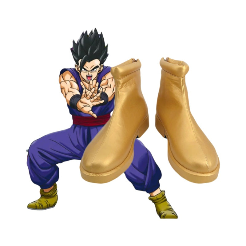 Dragon Ball Gohan Cosplay Shoes for Anime Exhibition and 2D Performance - Halloweez