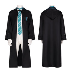 Hogwarts Legacy Cosplay Cloak Gryffindor Hufflepuff Black Long School Cape - Halloweez
