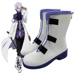 Pandora Hearts Zacky Siz Black Cosplay Shoes for Anime Conventions and Performances - Halloweez