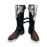 Genshin Impact Diluc Crimson Dawn Cosplay Shoes for Anime Conventions - Halloweez