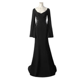 Wednesday Season 2 Morticia Addams Cosplay Outfit American TV Series Same Style Costume No.5067 - Halloweez