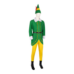 Christmas Elf Buddy Cosplay Costume - Movie Stage Performance Outfit - Halloweez