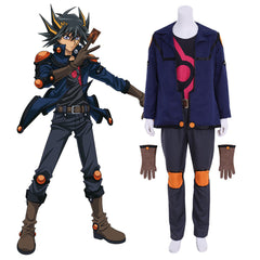 Halloweez Yu-Gi-Oh! Fudo Yusei Cosplay Suit | Authentic Anime Outfit - Halloweez