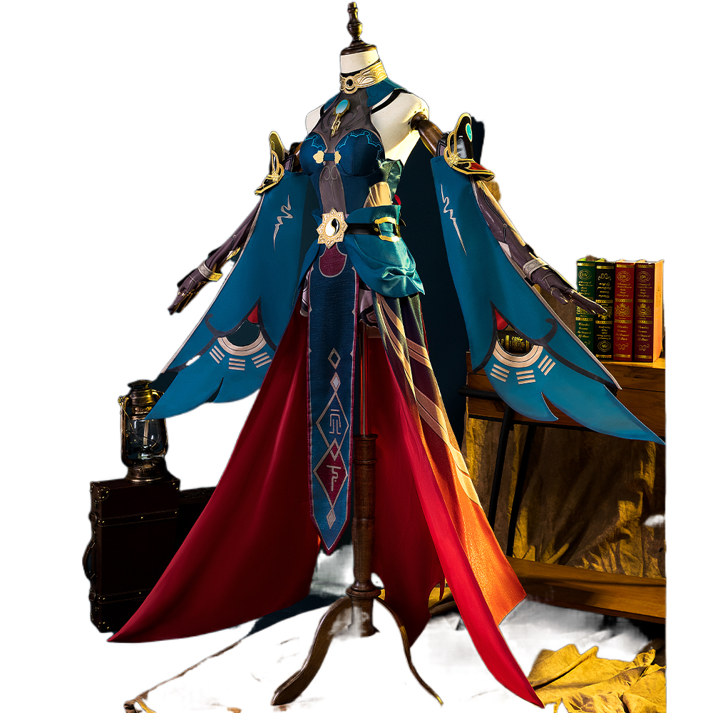 Halloweez Xueyi Wig and Cosplay Set for Honkai Star Rail Judges Roleplay with Accessories - Halloweez