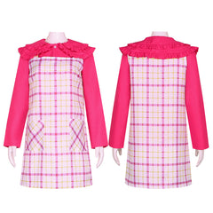 Enid Sinclair Wednesday Netflix Werewolf Girl Pastel Pink Blue Cosplay Jacket Product Description - Halloweez