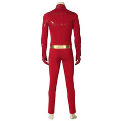 Embrace Your Inner Speedster with the Halloweez Barry Allen Flash Jumpsuit - Season 8 Inspired - Halloweez