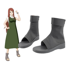 Naruto Uzumaki Kushina Cosplay Shoes for 2D Anime Exhibition and Performance - Halloweez