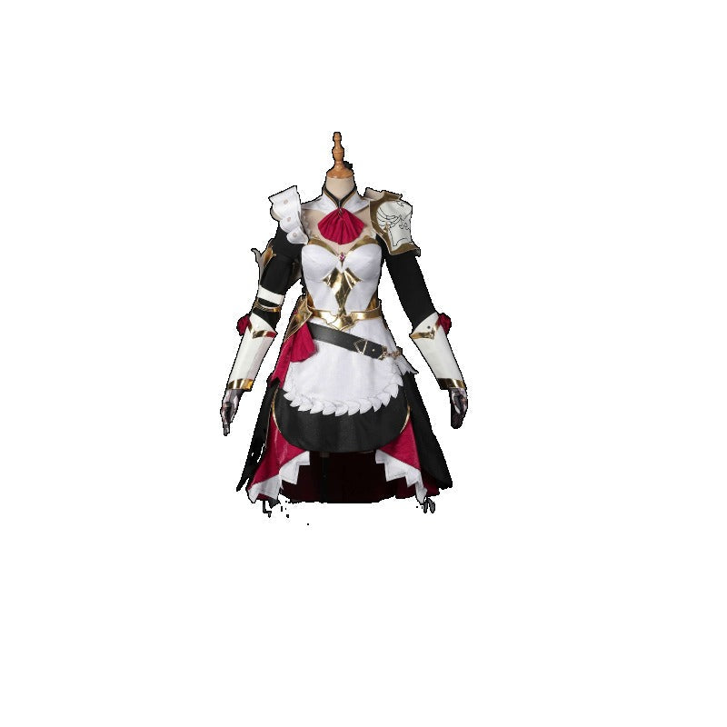 Halloweez Noelle Cosplay Costume Full Suit - Premium Genshin Impact Halloween Outfit for Enthusiasts - Halloweez