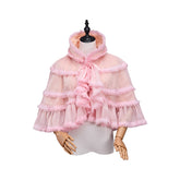 Pink Short Cape Cosplay Costume – Cute & Stylish Outfit for Cosplay Enthusiasts - Halloweez