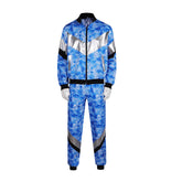 Hot Retro Trend Party Stage Performance Costume 80s Disco Outfit Jacket Pants Sportswear - Halloweez